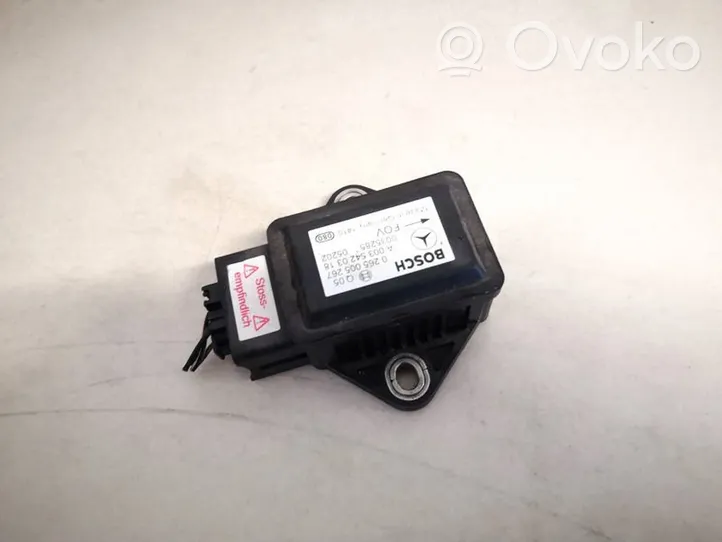 Mercedes-Benz A W169 Sensore di imbardata accelerazione ESP 0265005267