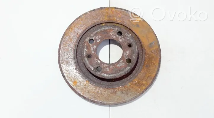 Citroen C3 Front brake disc neventiliuojamas