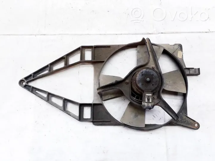 Opel Corsa B Radiator cooling fan shroud 90499209