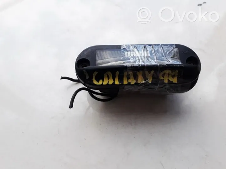 Ford Galaxy Lampa oświetlenia tylnej tablicy rejestracyjnej 7M0943021
