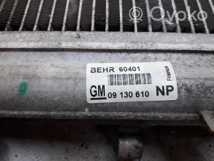 Opel Astra G Jäähdyttimen lauhdutin (A/C) 09130610