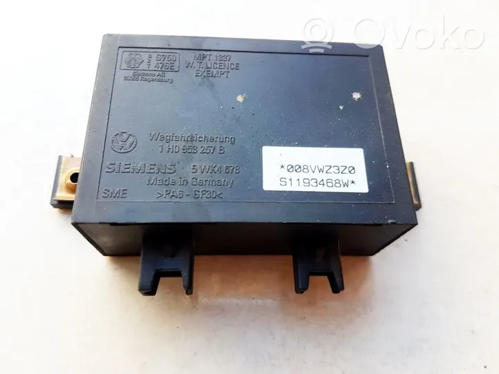 Volkswagen Vento Immobilizer control unit/module 1H0953257B