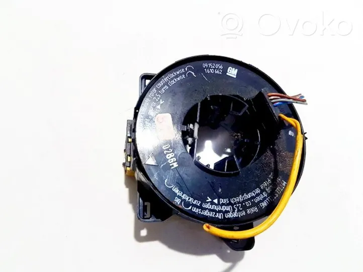 Opel Vectra B Bague collectrice/contacteur tournant airbag (bague SRS) 09152056