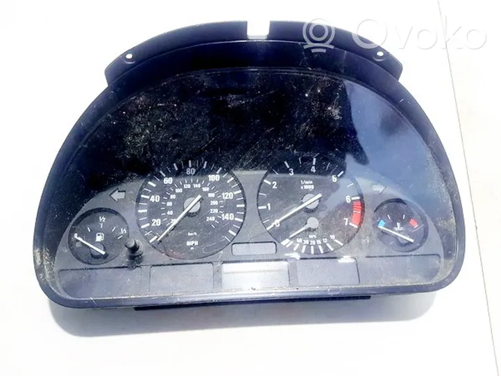 BMW 5 E39 Spidometrs (instrumentu panelī) 62116914910