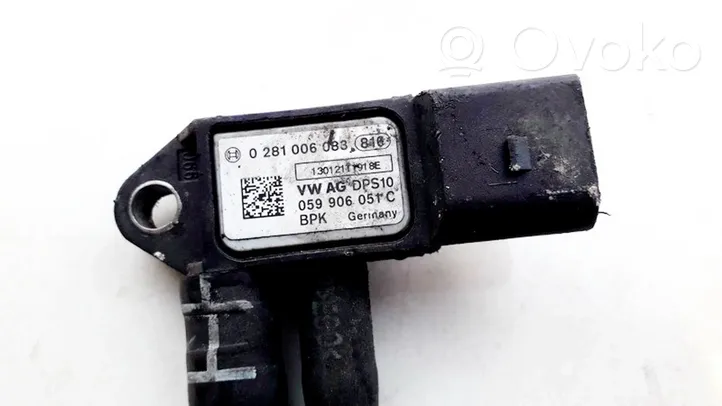 Volkswagen Caddy Sensore di pressione dei gas di scarico 0281006083