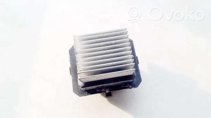 Renault Megane III Résistance moteur de ventilateur de chauffage t1000034zc02