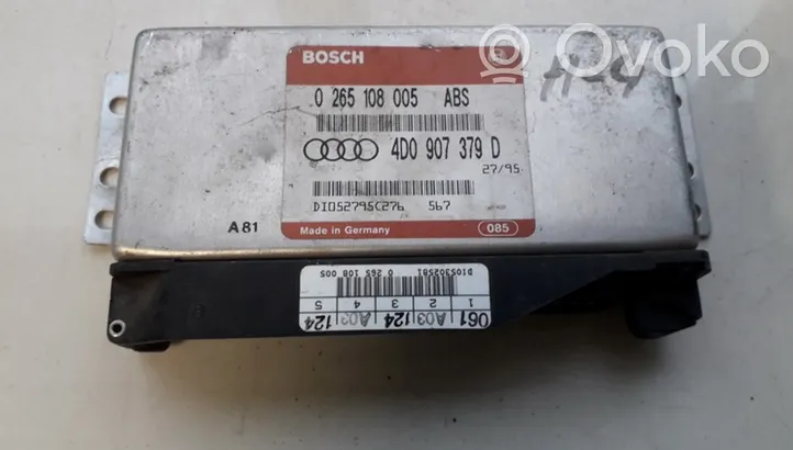 Audi A4 S4 B5 8D Sterownik / moduł ABS 4d0907379d
