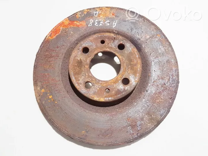 Fiat Multipla Front brake disc ventiliuojamas