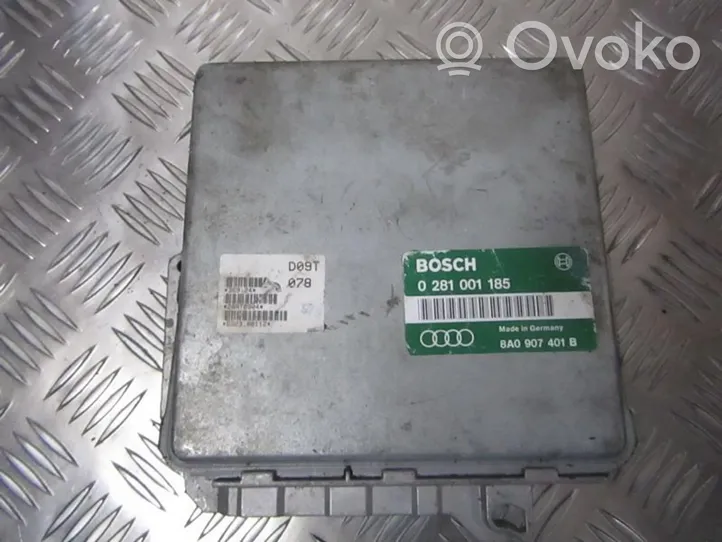 Audi 80 90 S2 B4 Moottorin ohjainlaite/moduuli 0281001185