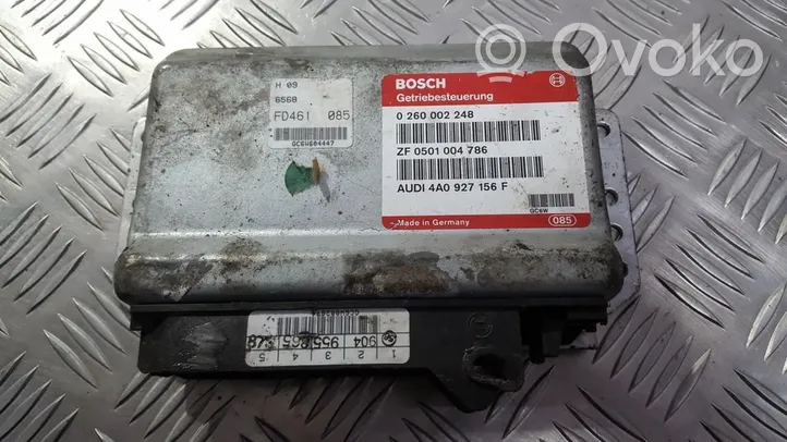 Audi A6 S6 C4 4A Centralina/modulo scatola del cambio 4a0927156f