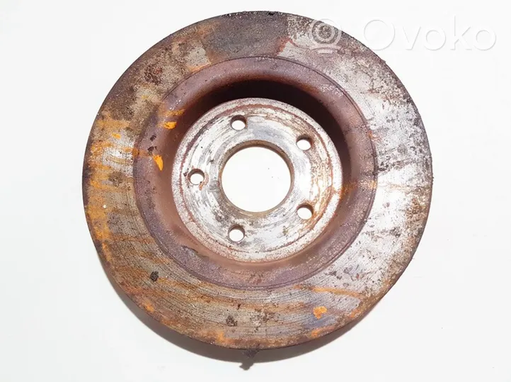 Volvo C30 Rear brake disc neventiliuojamas