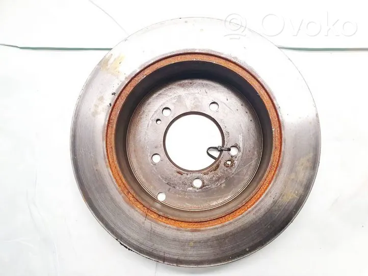 Mitsubishi Outlander Rear brake disc neventiliuojamas