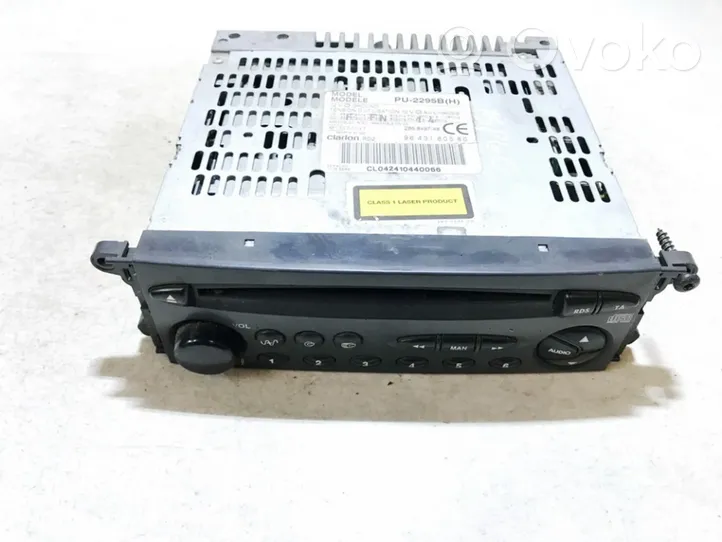 Citroen C5 Radio/CD/DVD/GPS-pääyksikkö 9643180580