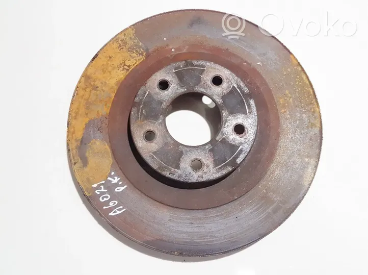 Nissan Qashqai+2 Front brake disc ventiliuojamas