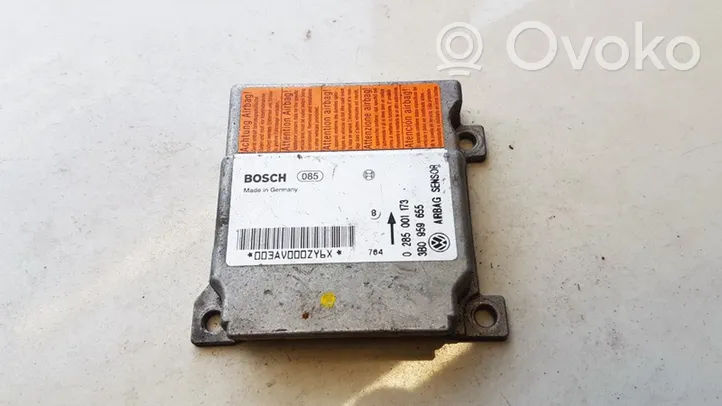 Volkswagen PASSAT B5 Airbag control unit/module 0285001173