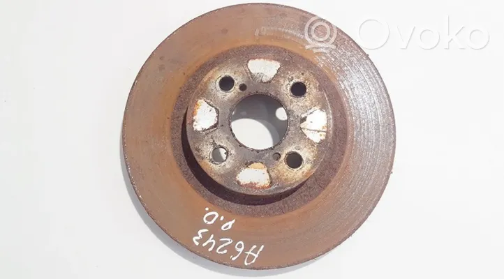 Toyota Corolla E120 E130 Disque de frein avant ventiliuojamas