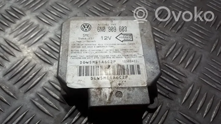 Volkswagen Sharan Sterownik / Moduł Airbag 6n0909603