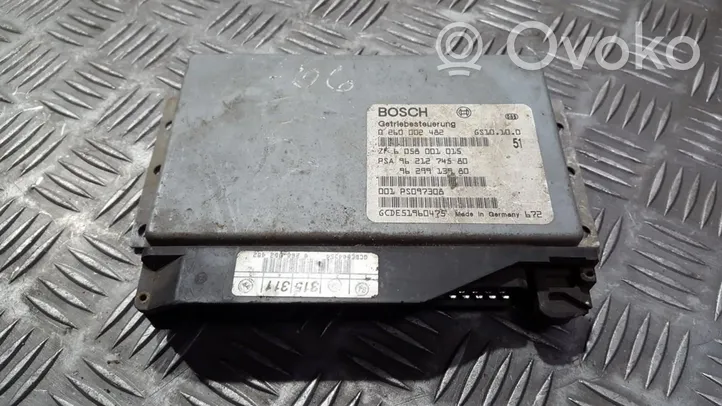 Peugeot 406 Module de contrôle de boîte de vitesses ECU 0260002482