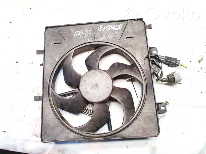 Citroen C2 Radiator cooling fan shroud 183179600
