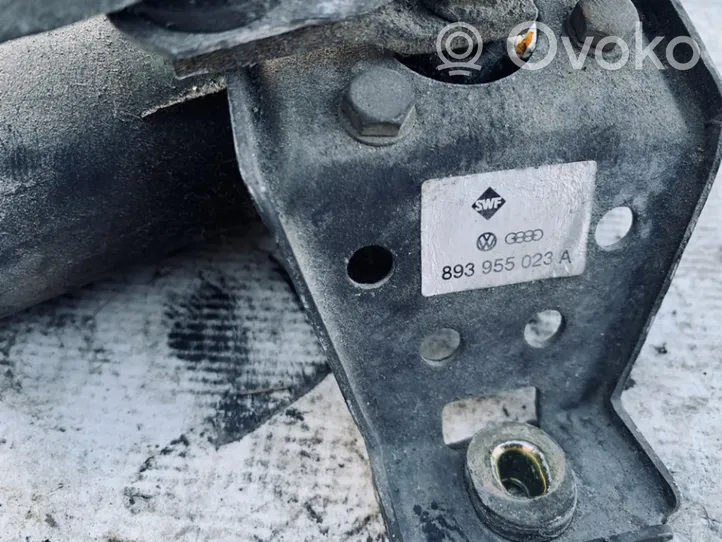 Audi 80 90 B3 Mechanizm i silniczek wycieraczek szyby przedniej / czołowej 893955023a