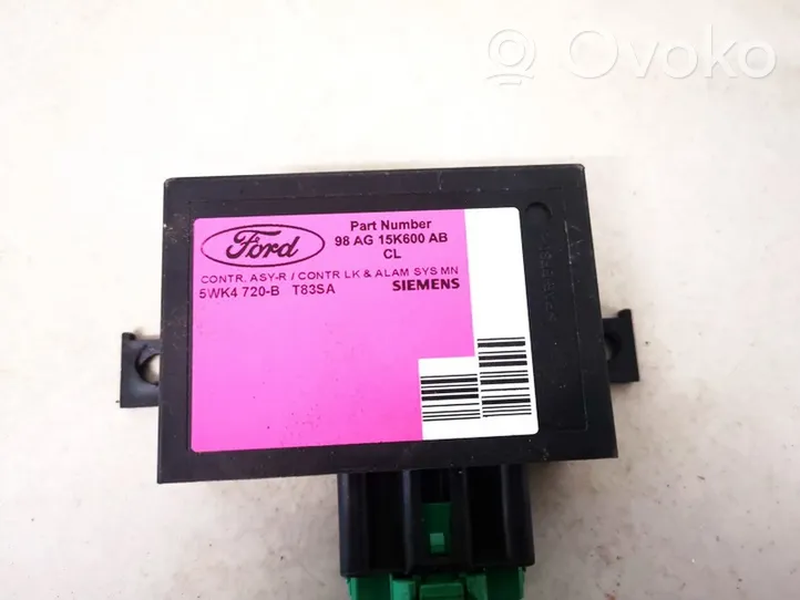 Ford Focus Immobilizer control unit/module 98ag15k600ab