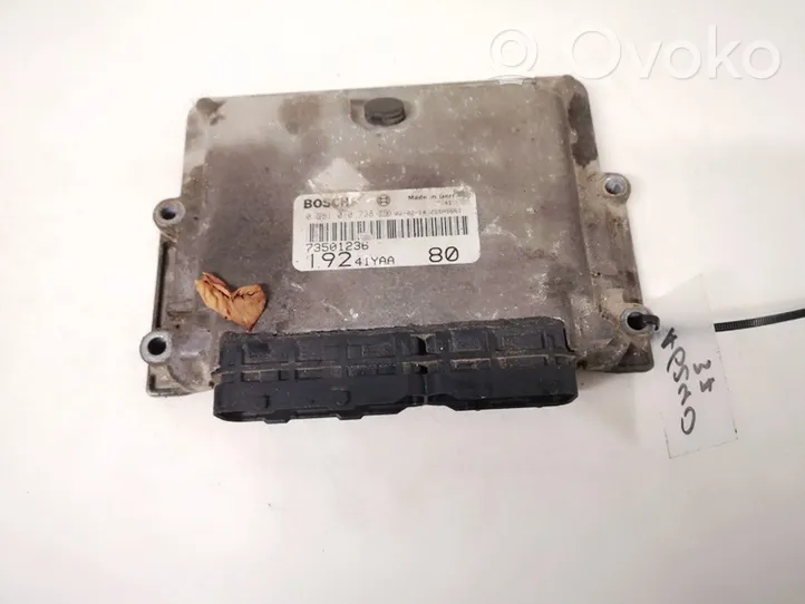 Fiat Stilo Sterownik / Moduł ECU 73501236