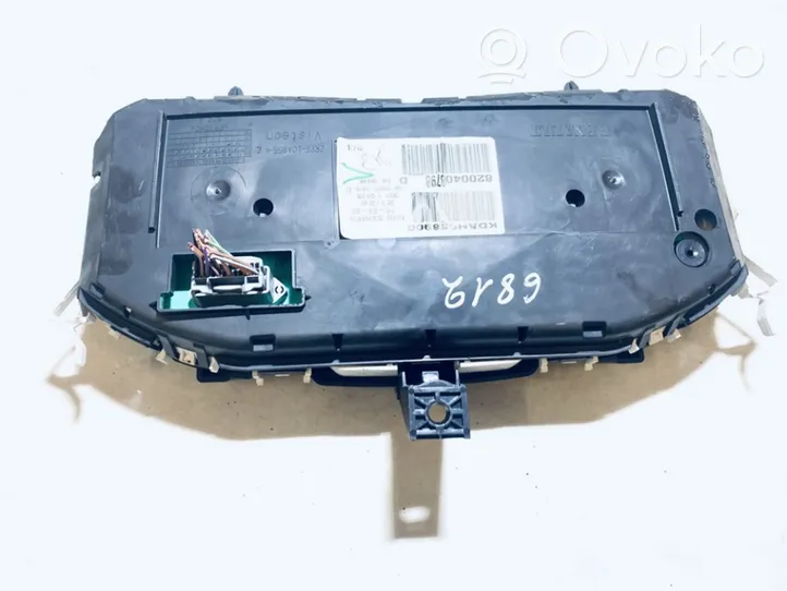 Renault Megane II Compteur de vitesse tableau de bord 8200408798