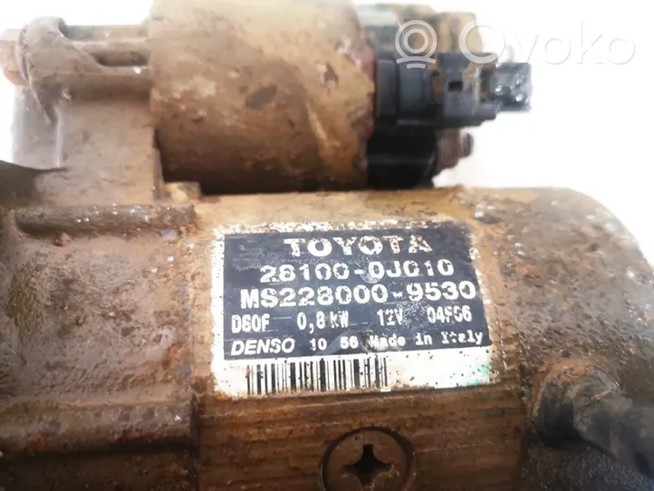 Toyota Yaris Motorino d’avviamento 281000j010