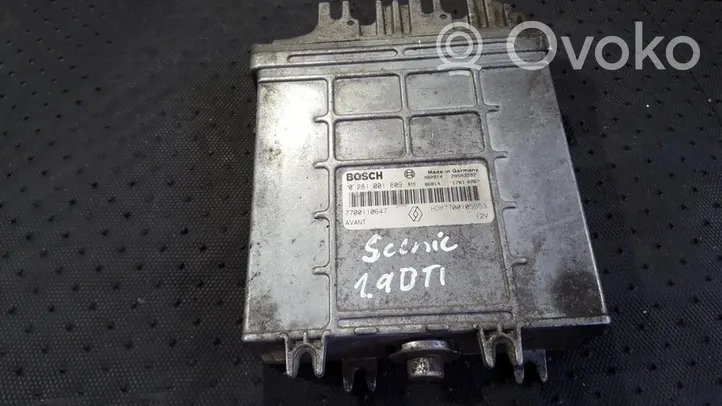 Renault Scenic I Calculateur moteur ECU 0281001809