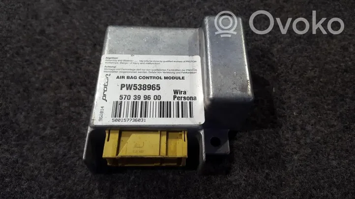 Proton Persona I (C95, C96, C97, C98, C99) Module de contrôle airbag WP538965