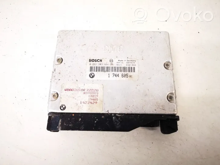 BMW 7 E38 Calculateur moteur ECU 1744605001