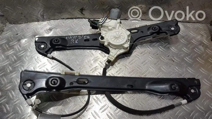 BMW 3 E90 E91 Sliding door window regulator with motor 7060265