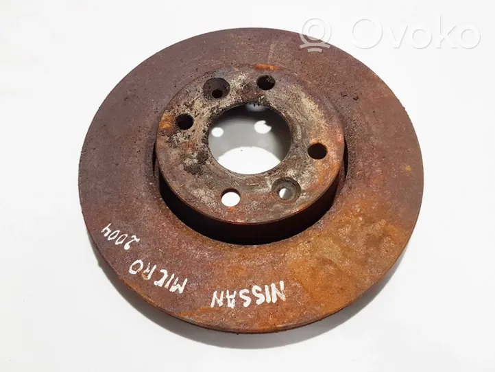 Nissan Micra Bremsscheibe vorne ventiliuojamas