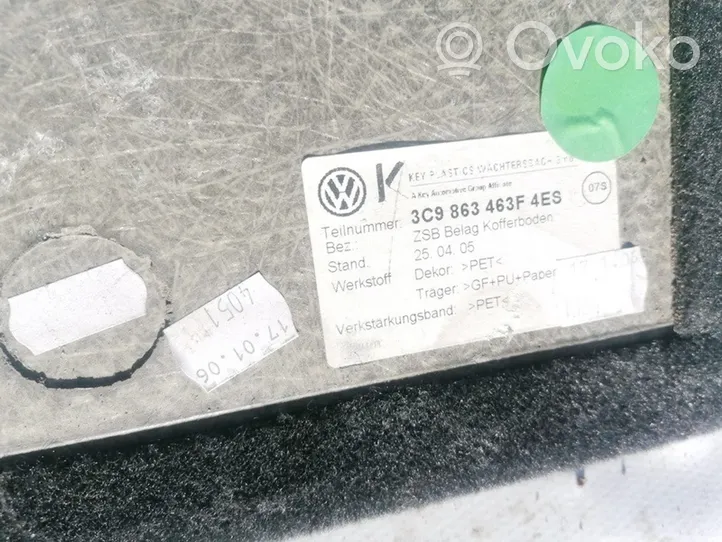 Volkswagen PASSAT B6 Tappetino di rivestimento del bagagliaio/baule 3C9863463F