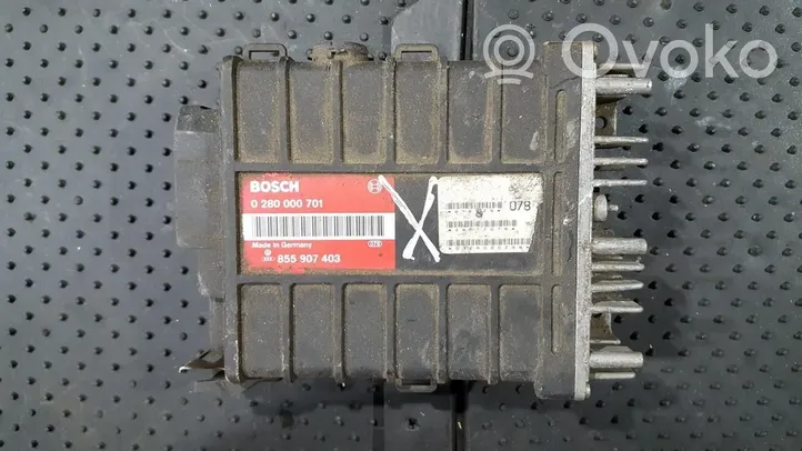 Volkswagen Golf II Sterownik / Moduł ECU 0280000701