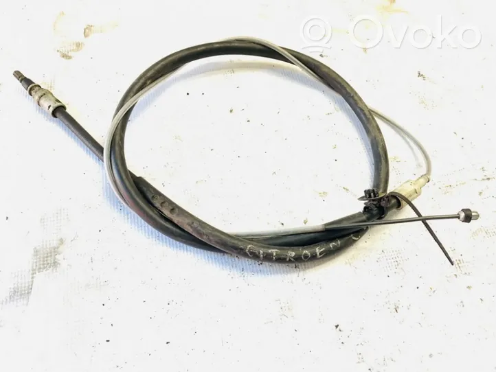 Citroen C4 I Handbrake/parking brake wiring cable 9636664680