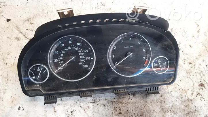 BMW 5 GT F07 Speedometer (instrument cluster) 924934701