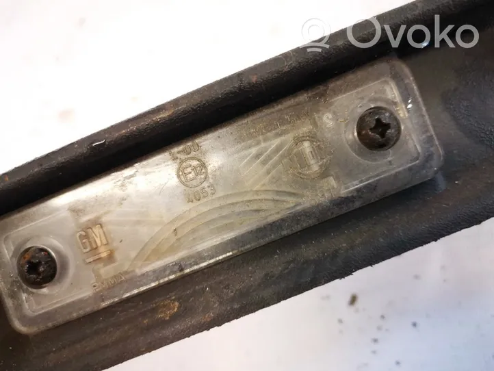 Opel Astra F Number plate light e124053