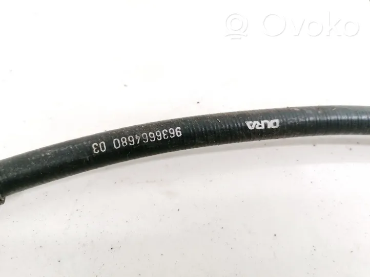 Citroen C4 I Handbrake/parking brake wiring cable 9636664680