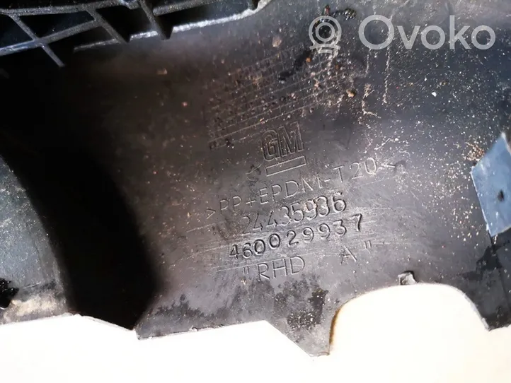 Opel Combo C Ohjauspyörän pylvään verhoilu 24435936