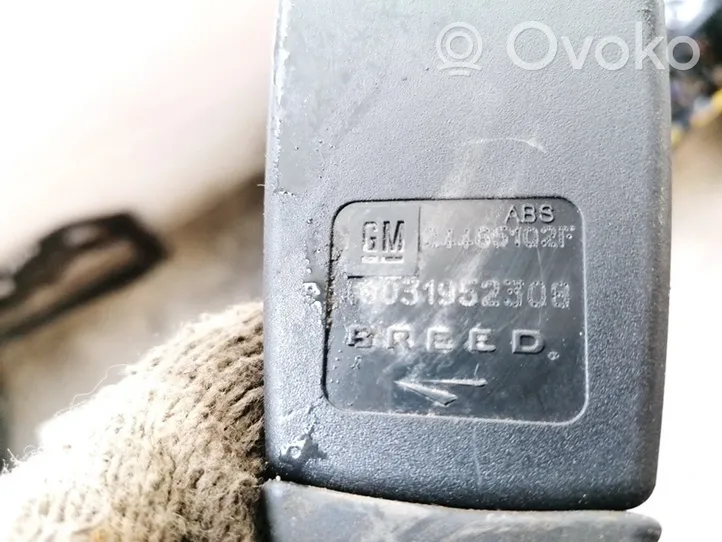 Opel Vectra C Klamra tylnego pasa bezpieczeństwa 24465102f