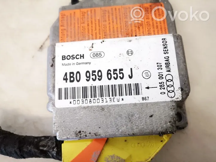 Audi A6 S6 C5 4B Sterownik / Moduł Airbag 4b0959655j