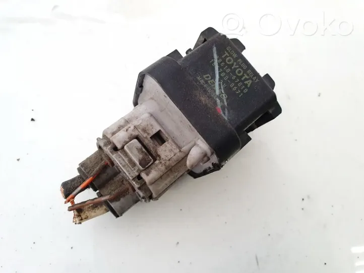 Toyota Corolla Verso AR10 Glow plug pre-heat relay 9861067010