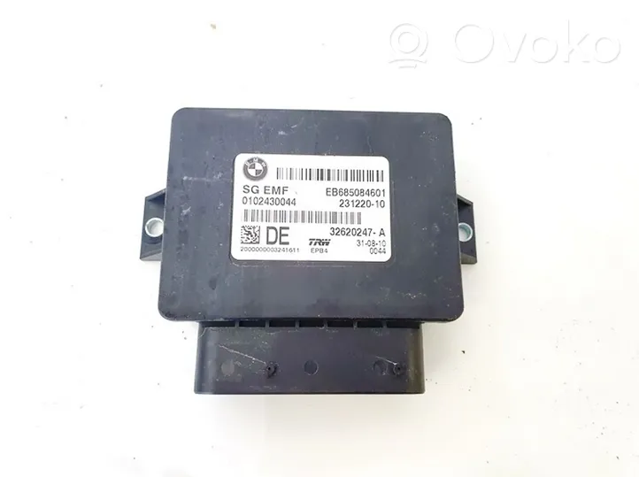 BMW 5 GT F07 Module de frein de stationnement 0102430044