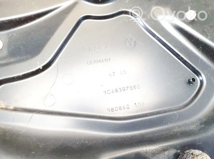 Volkswagen PASSAT B6 Mécanisme de lève-vitre avec moteur 3c4839756g