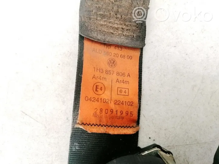 Volkswagen Golf III Rear seatbelt 1H3857806A