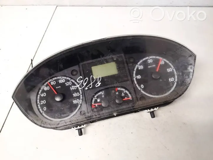 Citroen Jumper Speedometer (instrument cluster) 1358173080