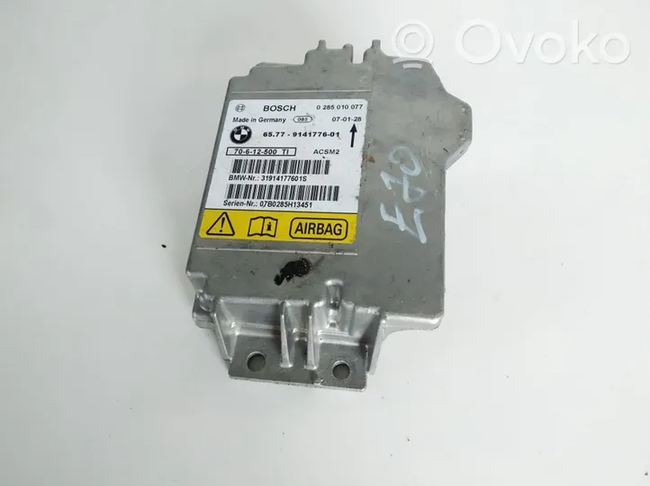 BMW X5 E70 Airbag control unit/module 0285010077