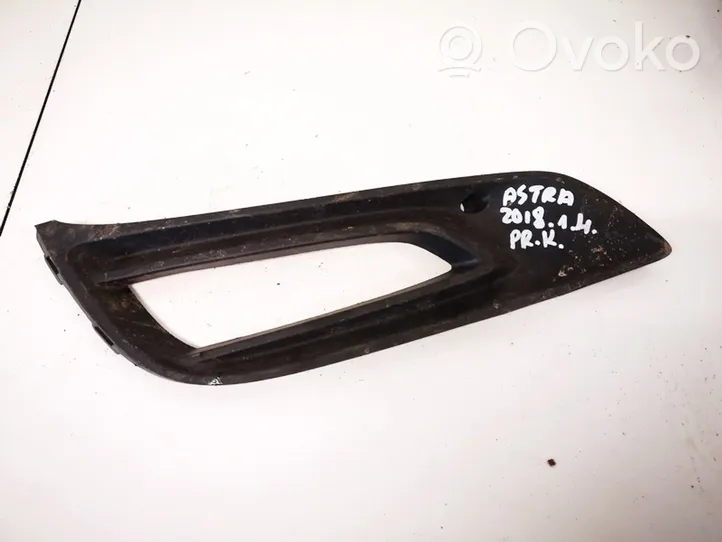 Opel Astra K Front bumper lower grill 13481939