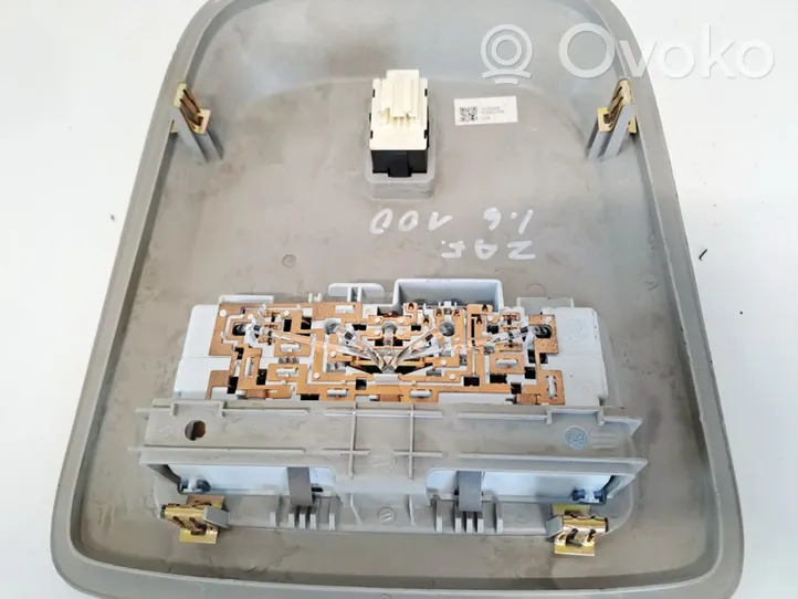 Opel Zafira C Illuminazione sedili anteriori 